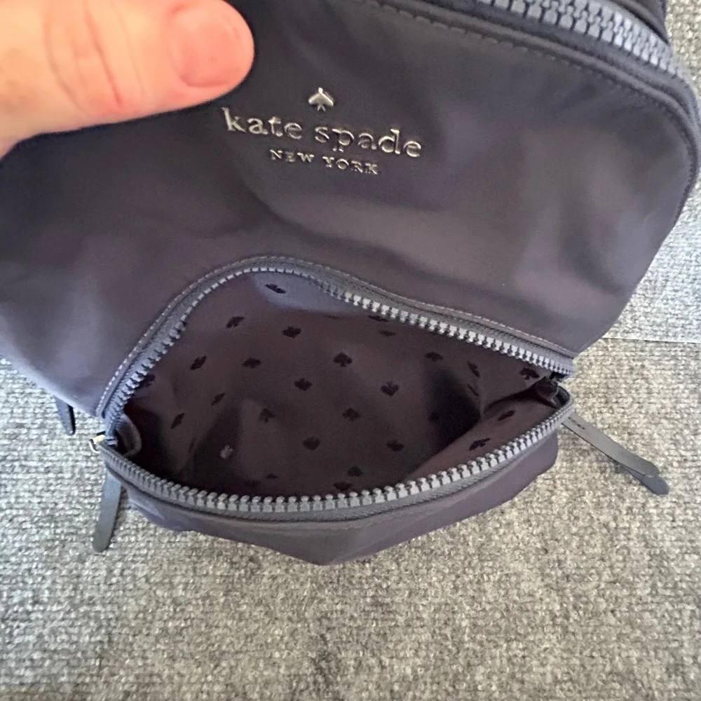 Kate Spade New York Small Nylon Backpack Navy Blue WKRU5913 Karissa